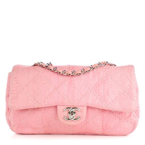 Chanel Python Ultimate Stitch Flap Bag 